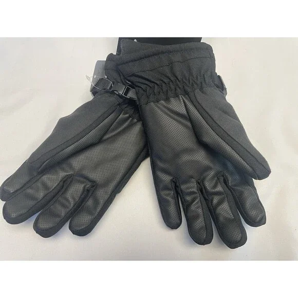 ZeroXposur Snow Outdoor Gloves Unisex L/XL Thinsulate Warm Black - Picture 2 of 11